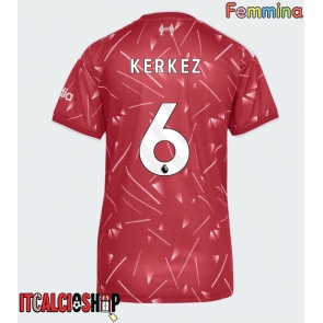 Liverpool Milos Kerkez #6 Prima Maglia Femmina 2026-27 Manica Corta